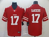 Nike 49ers 17 Emmanuel Sanders Red Vapor Untouchable Limited Jesey,baseball caps,new era cap wholesale,wholesale hats